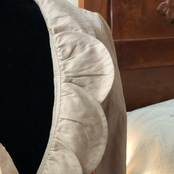 CAbi Light Peach/Pink Ruffled Jacket - Picture 2 of 8